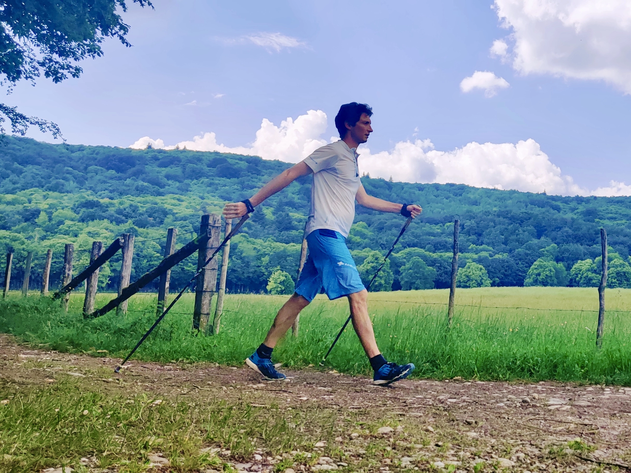 Alexandre Eriani marche nordique dégustation vin nature vin biodynamie 